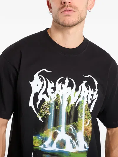Pleasures Pond T-shirt In Black