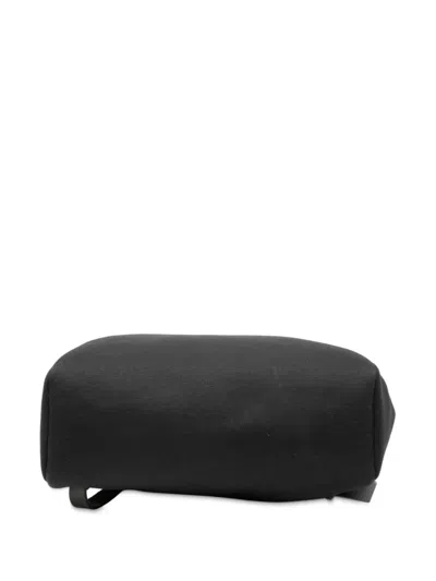 Pre-owned Hermes 2003 Toile Herbag Gm Backpack In Black