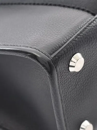 Pre-owned Balenciaga 2010-2025 Small Leather Hardware Tote Bag In Black