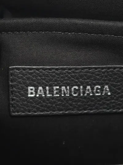 Pre-owned Balenciaga 2010-2025 Small Leather Hardware Tote Bag In Black