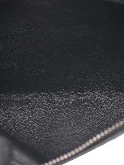 Pre-owned Bottega Veneta 2012-2025 Nappa Intrecciato Zip Wallet Long Wallets In Gray