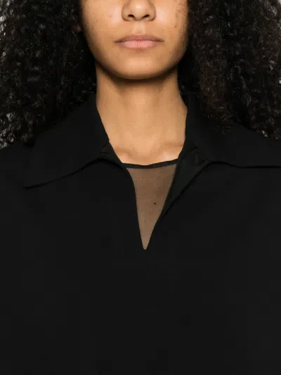 Jil Sander Pullover T-shirt In Black