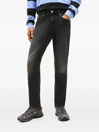 Tommy Jeans Button-up Trousers In Multi