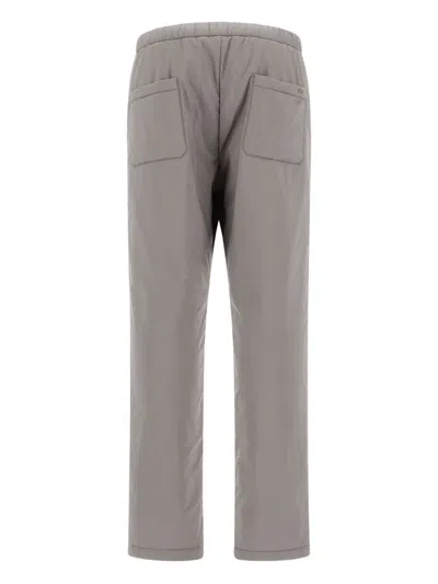 Herno Pleated Trousers In Gray