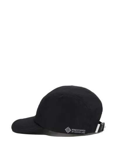 A Bathing Ape Logo Cap In Black