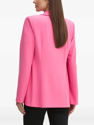 Joseph Ribkoff Notched-lapel Blazer In Pink