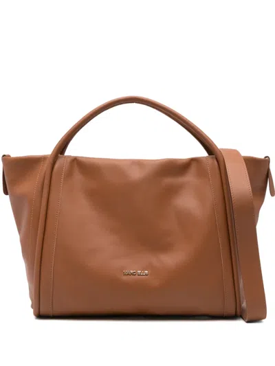 Marc Ellis Large Lola Tote Bag In Brown