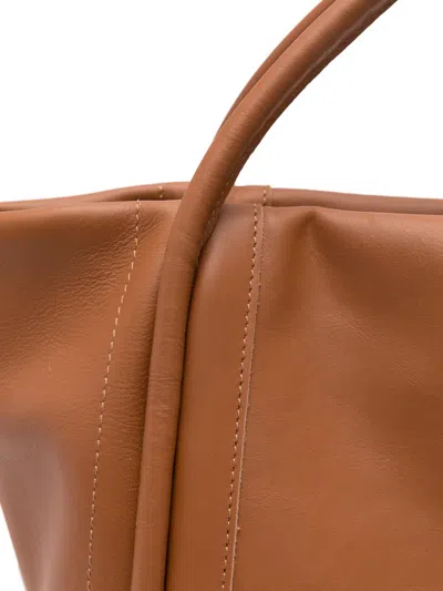 Marc Ellis Large Lola Tote Bag In Brown