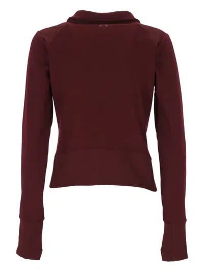 Under Armour Zip Sweatshirt In Red