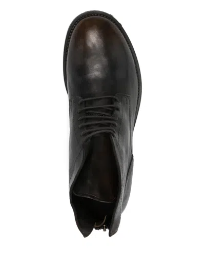 Leqarant Lace-up Zip Boots In Multi