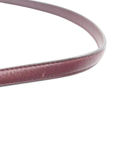 Pre-owned Loewe 2010-2025 Leather Heritage Shoulder Bag In Red