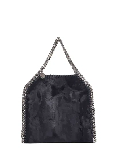 Stella Mccartney Black Falabella Mini Tote Bag In Black