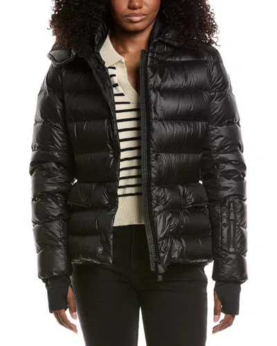 Moncler Down Puffer Jacket In Black
