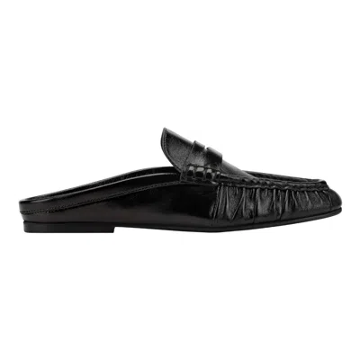 Marc Fisher Ltd Women's Jaynie Leather Mules In Black