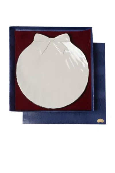 Gohar World Large Sadaf Bowl In White