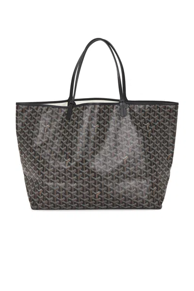 Pre-owned Goyard Saint Louis Gm Tote Bag In Black