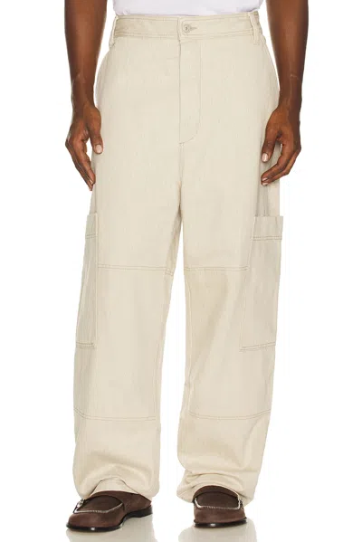 Jacquemus Cargo Trousers With Pockets And Loops In Multi