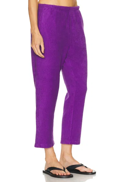 American Vintage Bobypark Sweatpant In Purple