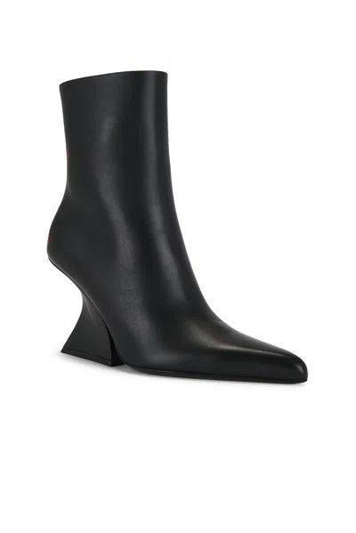 Mugler Almost Wedge Ankle Boot In Multi