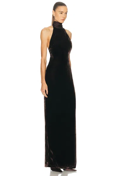 Srg Delia Dress In Brown