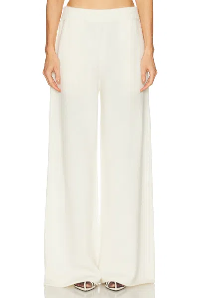 Srg Sukki Cashmere Knit Pant In White