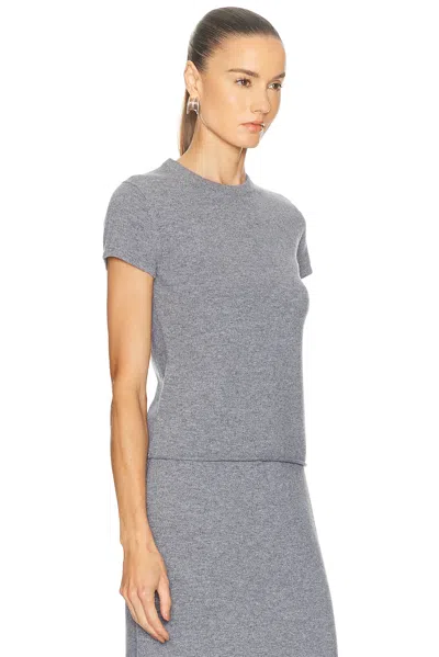 Srg Mattie Knit T-shirt In Gray