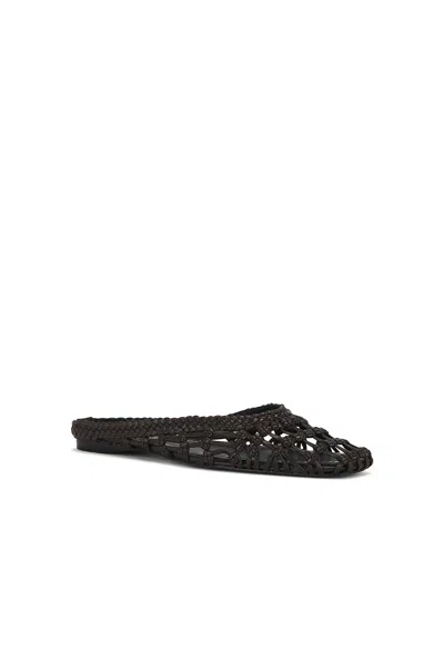 Staud Otto Hand-knotted Flat Mule In Multi