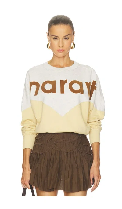 Isabel Marant Étoile Houston Sweater In Yellow
