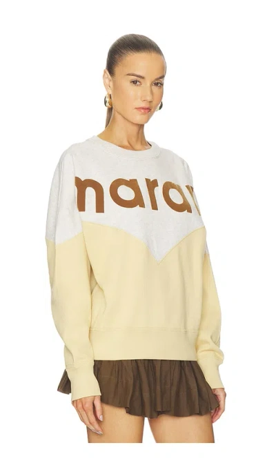 Isabel Marant Étoile Houston Sweater In Yellow