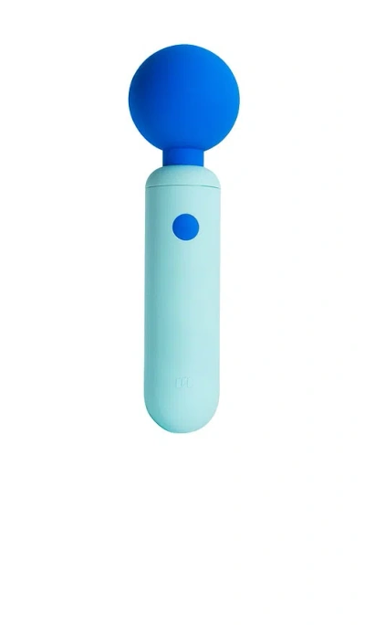 Unbound Dex Compact Wand Vibrator In Blue