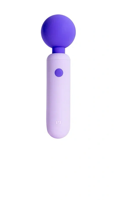 Unbound Dex Compact Wand Vibrator In Blue