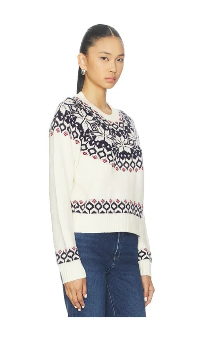 Lovers & Friends X Christina Elezaj Calix Fair Isle Sweater In Multi