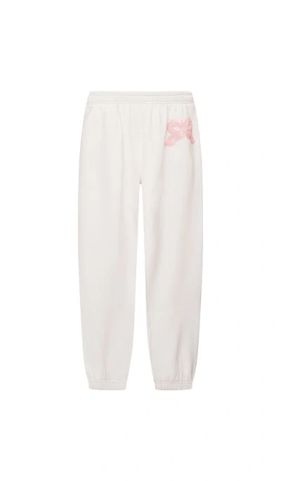 Loveshackfancy Tween Violin Sweatpant In White