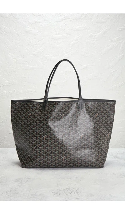Fwrd Renew Goyard Saint Louis Gm Tote Bag In Black