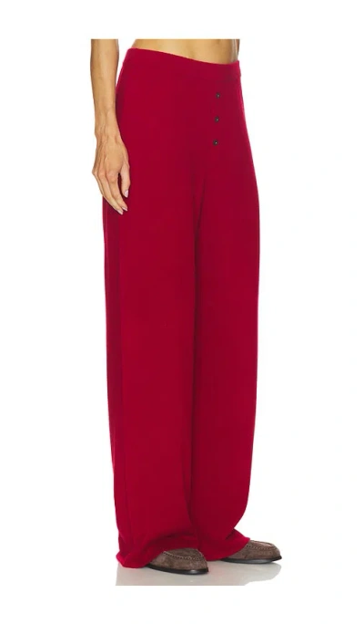 Guest In Residence Everywear Pant In Red