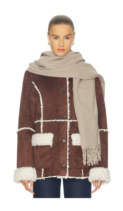 Hat Attack Travel Scarf In Gray