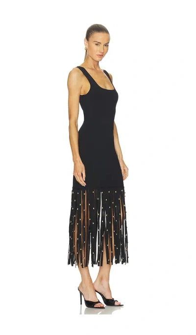 Simkhai Romelia Midi Dress In Black