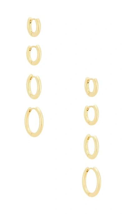 Lovers & Friends Kenny Earring Set In Gold