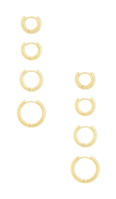 Lovers & Friends Kenny Earring Set In Gold