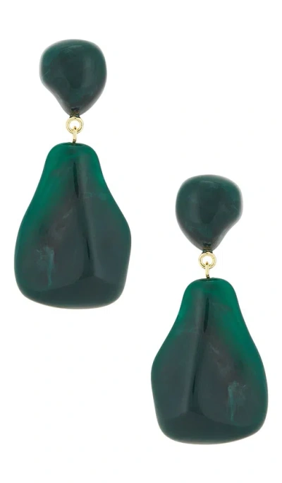 Lele Sadoughi Wilma Drop Earrings In Green