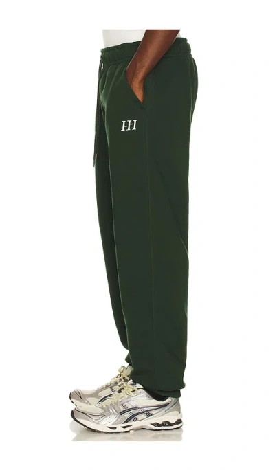 Huega House Icon Sweatpants In Green
