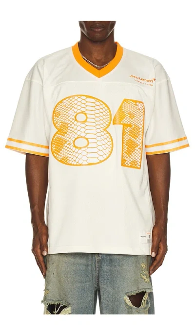 Mitchell & Ness X Mclaren Formula 1 Piastri Legacy Jersey In White