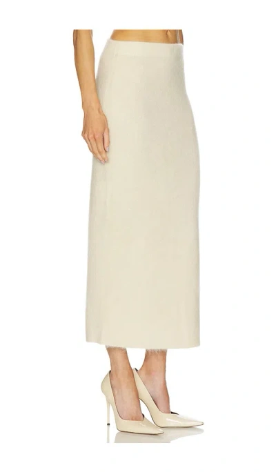 By Malene Birger Estille Skirt In White