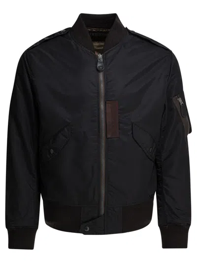 Buzz Rickson's "skyline" Bomber In Black