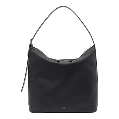 Apc Maxi Vera Shoulder Bag In Black