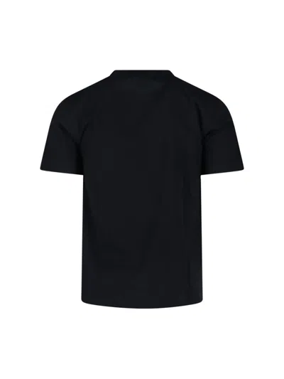 Burberry Crew Neck T Shirt Short Sleeves In Gray