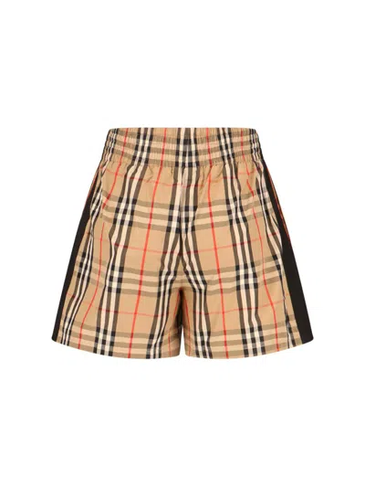 Burberry Trousers In Multi