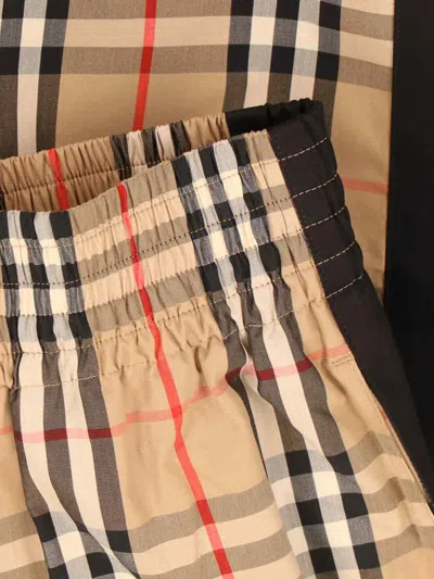 Burberry Trousers In Multi