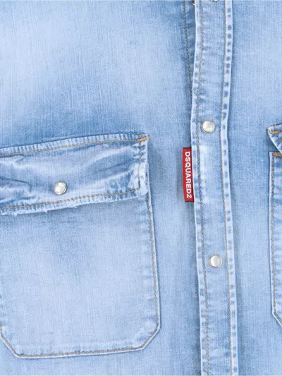 Dsquared2 Shirts In Blue