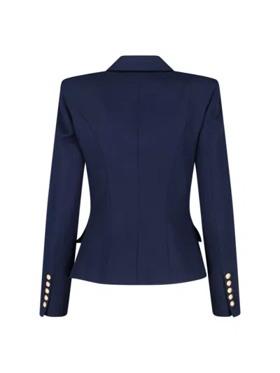 Balmain Jacket  Woman Color Marine In Blue